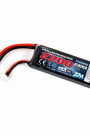 Haute Qualité Accu LiPo avion 11,1V 3s 2200mAh 30C Dean - T2M T1322003